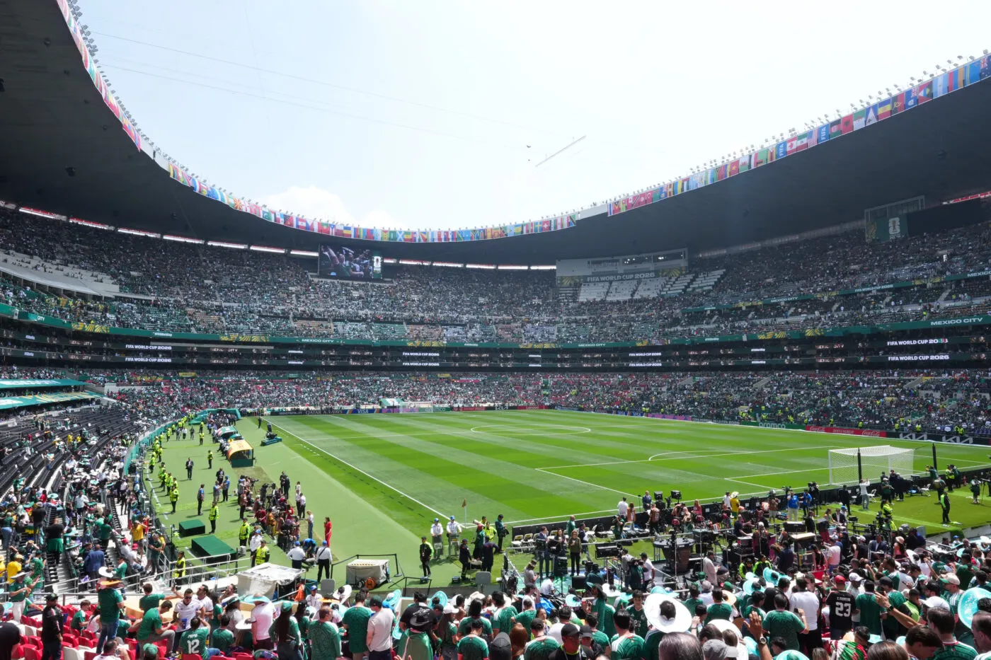 General View of  Azteca during the FIFA World Cup 2026, Group A match between Mexico and South Africa at Azteca on June 11, 2026 in Mexico City, Mexico. (Photo by Icon Sport/Icon Sport)  - Photo by Icon Sport