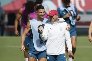 Roberto Martinez défend encore Cristiano Ronaldo