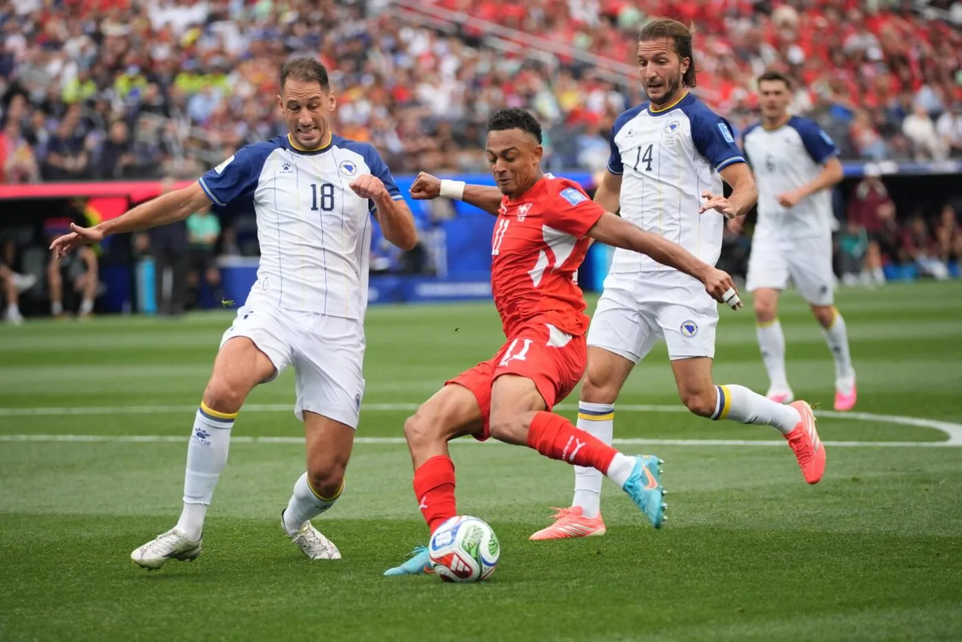 Revivez Suisse-Bosnie (4-1)