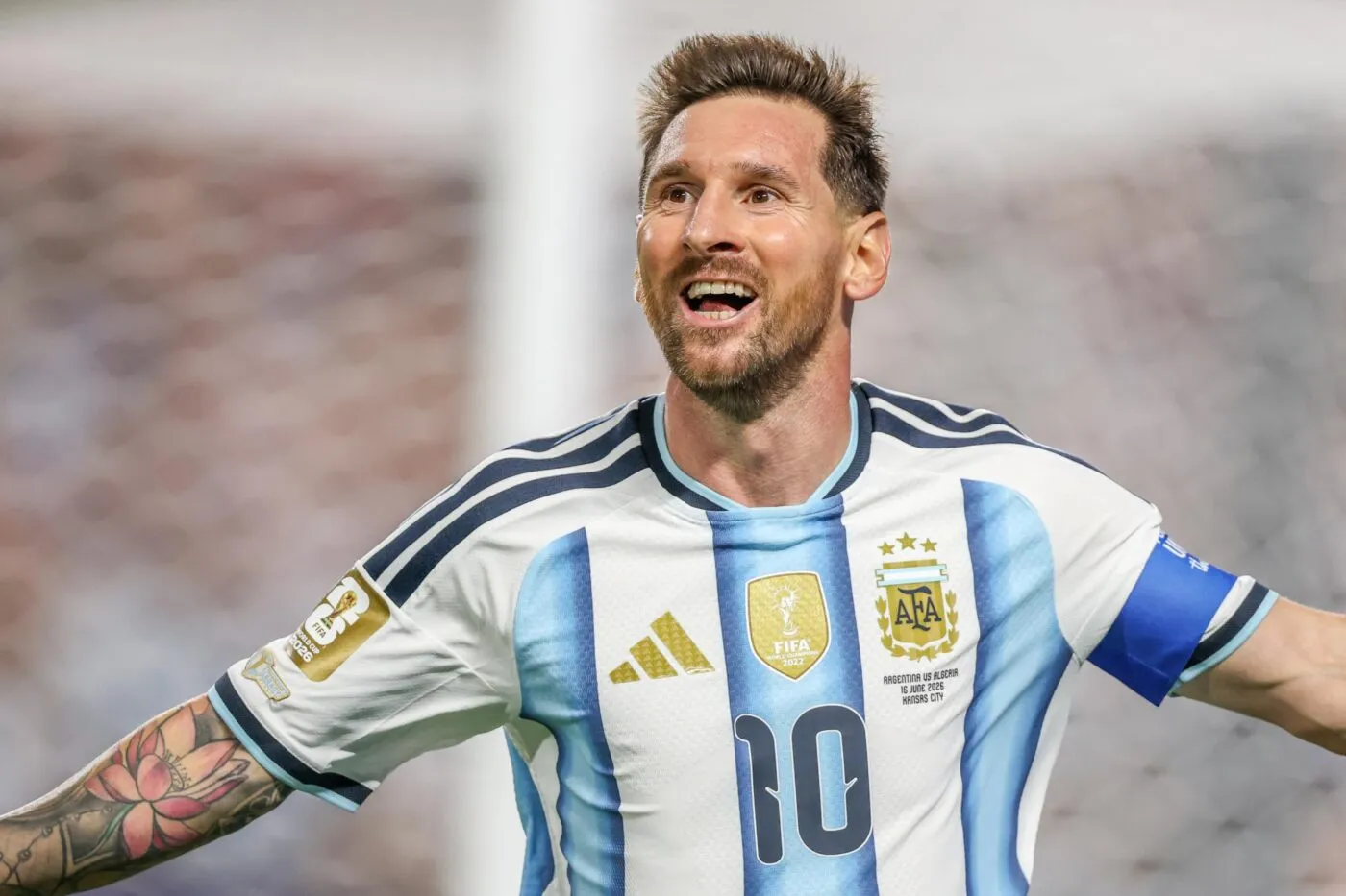 La nouvelle statue gigantesque de Messi