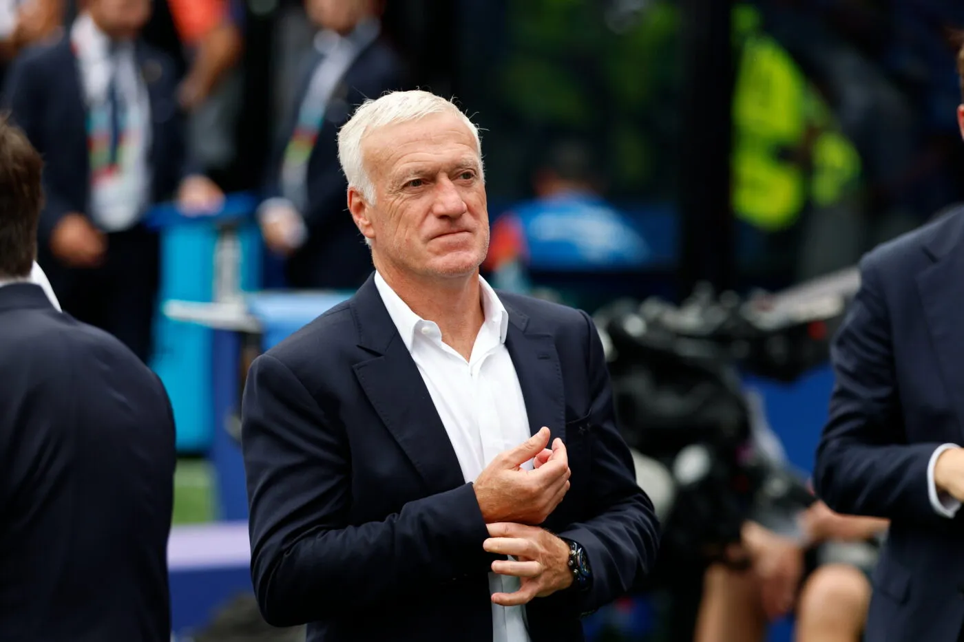 Didier Deschamps apprécie le match des Bleus et égale un record