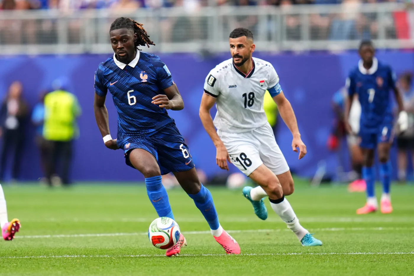 Grégory Poirier : « Manu Koné est le meilleur joueur de l'équipe de France sur le contre-pressing<span style="font-size:50%">&nbsp;</span>»