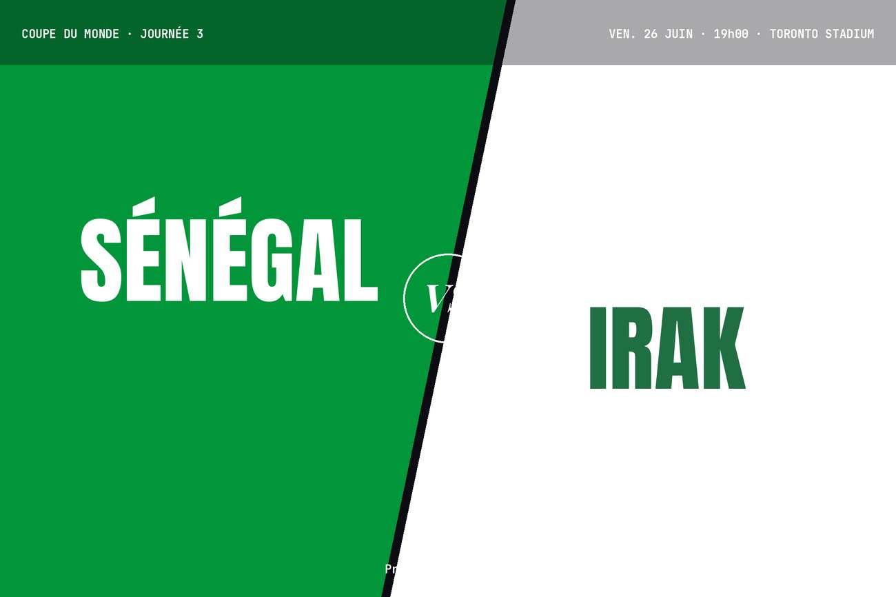 Pronostic Sénégal Irak : analyse, cotes et prono Coupe du Monde