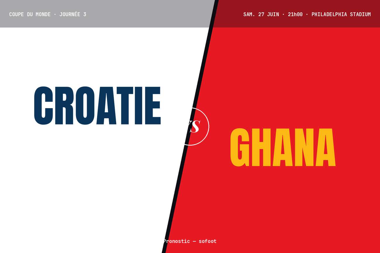 Pronostic Croatie Ghana : analyse, cotes et prono Coupe du monde 2026