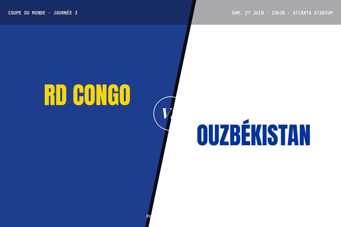 Pronostic RD Congo Ouzbékistan : analyse, cotes et prono Coupe du monde