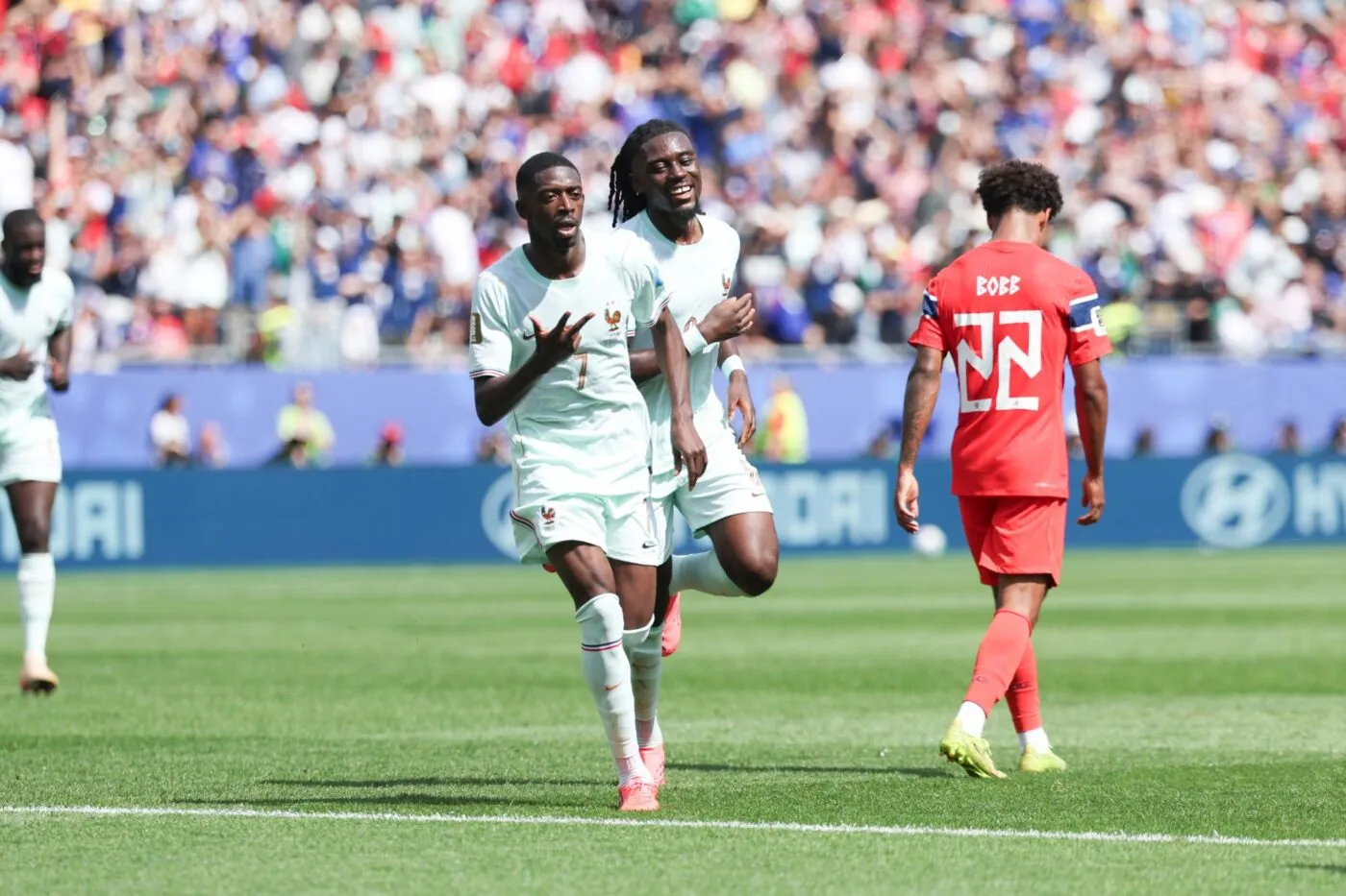 L'improbable stat du troisième but de Dembélé