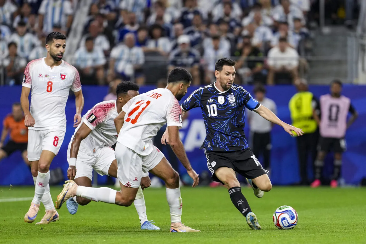 Les coiffeurs argentins et Messi disposent facilement de la Jordanie