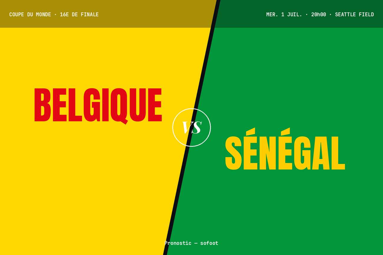 Pronostic Belgique Sénégal : analyse, cotes et prono Coupe du monde 2026