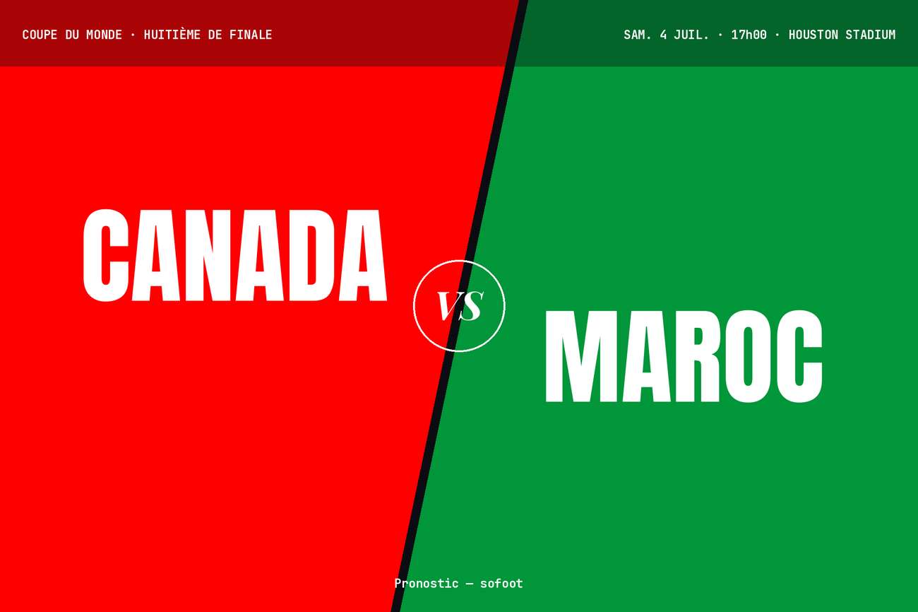 Pronostic Maroc Canada : analyse, cotes et prono Coupe du monde