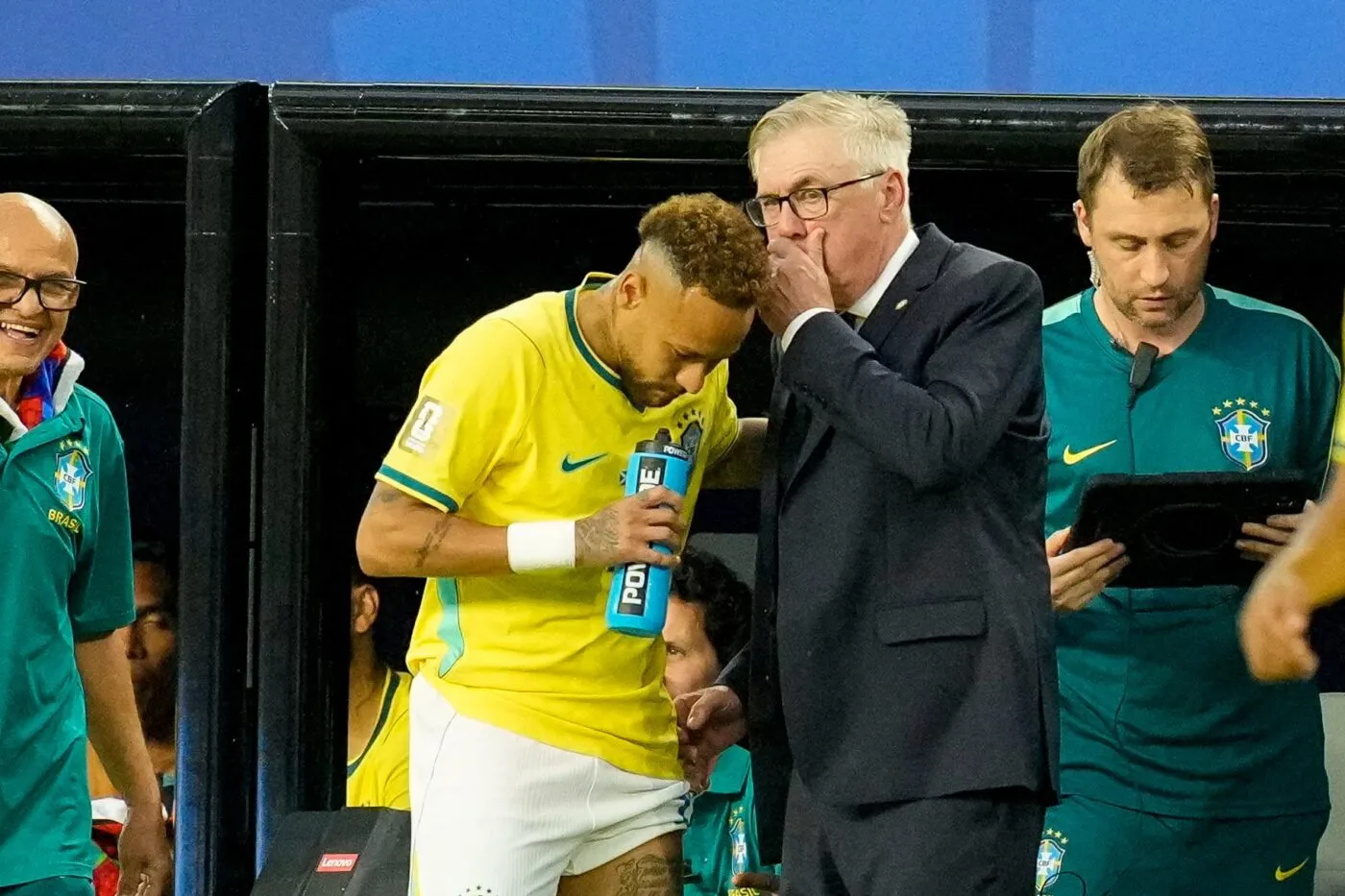 Ancelotti donne des nouvelles de Neymar