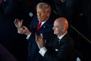 Trump a le numéro d'Infantino