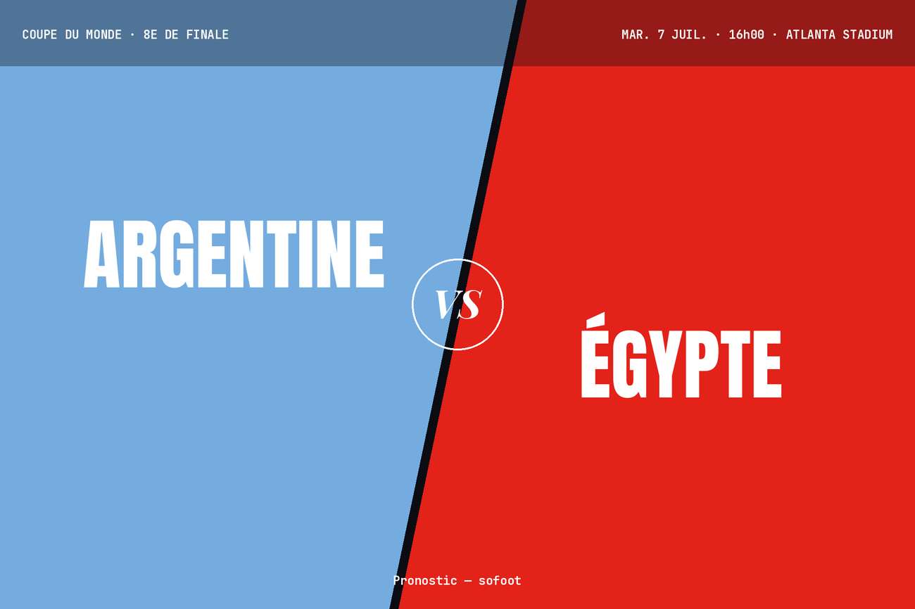 Pronostic Argentine Égypte : analyse, cotes et prono Coupe du Monde