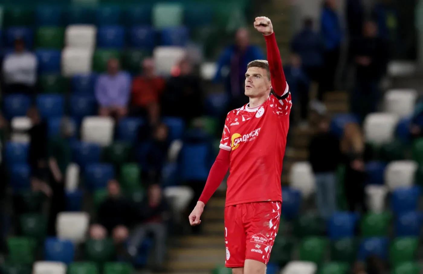 Un joueur irlandais reçoit un drôle de cadeau pour son trophée d’homme du match