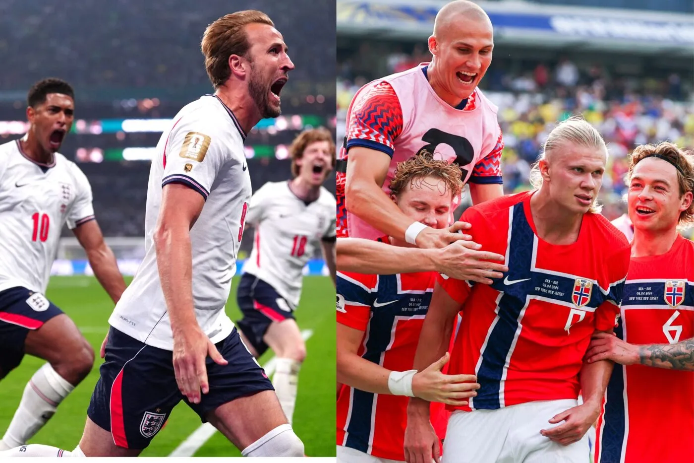 L’Angleterre et la Norvège sont-elles des équipes jumelles ?