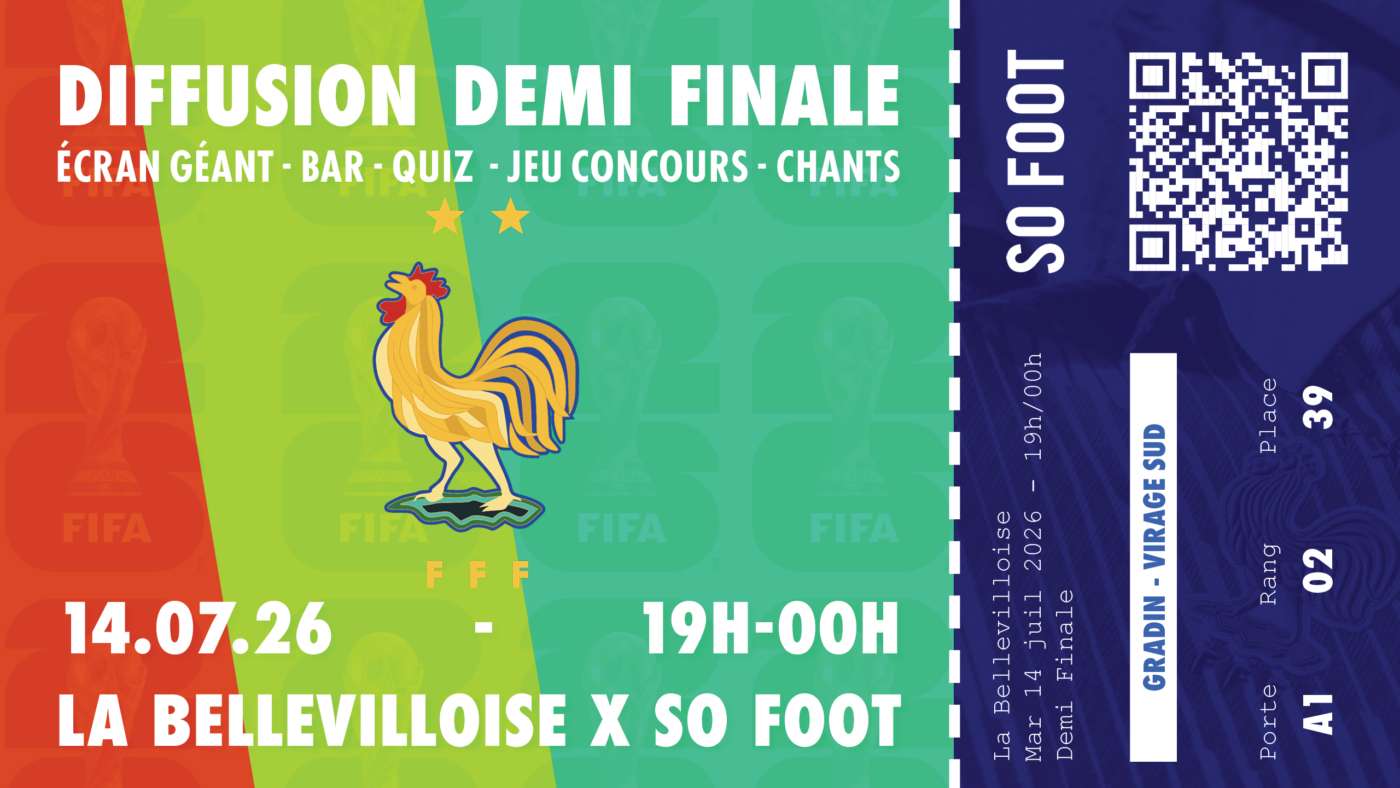 France - Espagne ou Belgique : prends ta place pour la soirée projection So Foot !