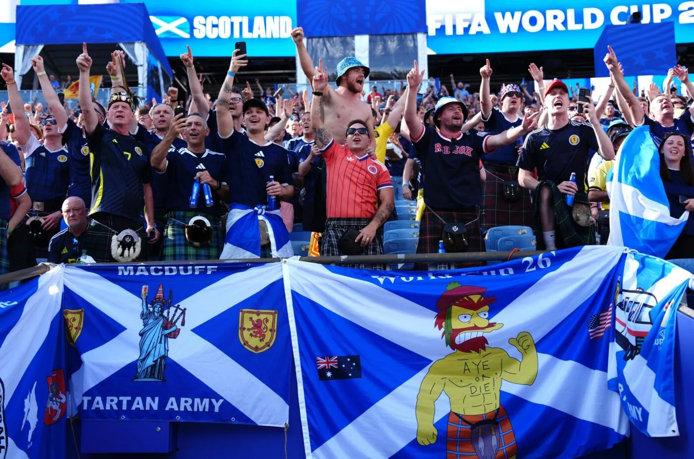 On a trouvé un Écossais supporter de la Norvège face à l’Angleterre