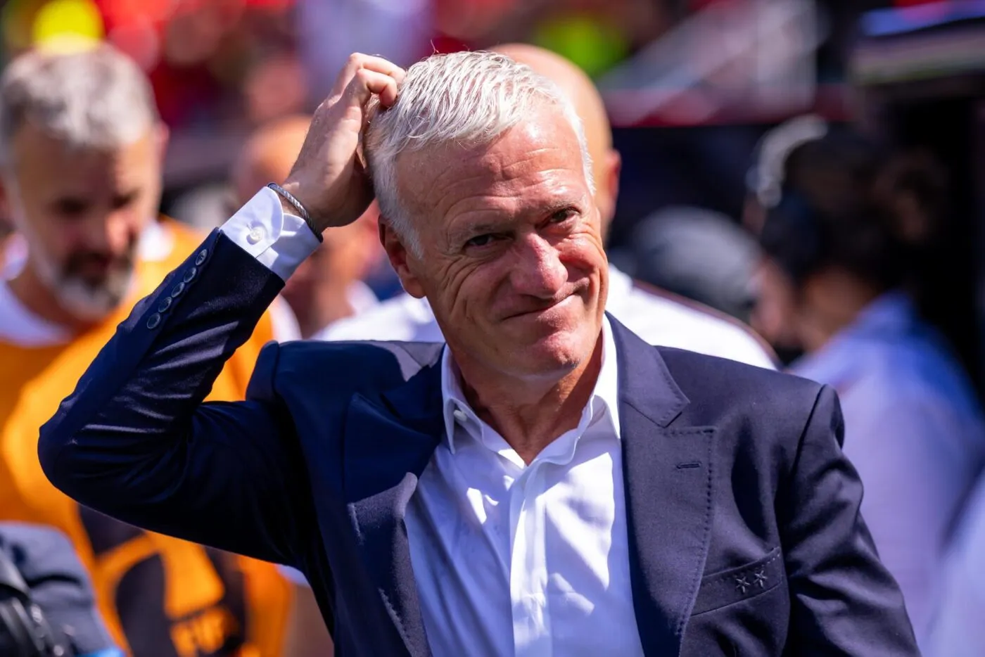 Didier Deschamps : «<span style="font-size:50%">&nbsp;</span>Bien sûr, l’Espagne est favorite<span style="font-size:50%">&nbsp;</span>»