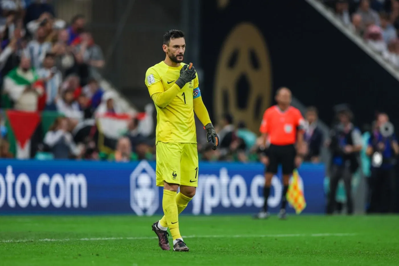 Hugo Lloris vibre pour les Bleus