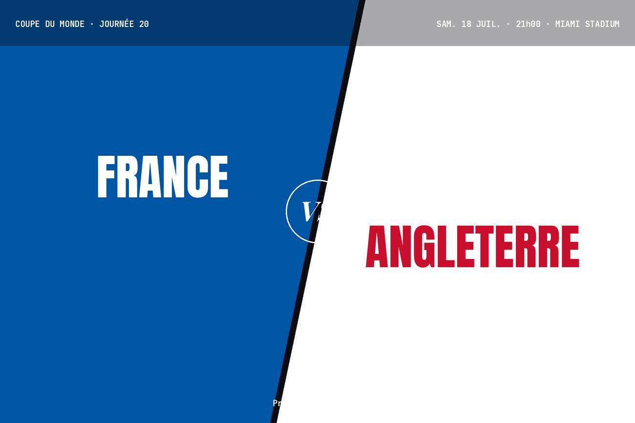 Pronostic France Angleterre : analyse, cotes et prono Coupe du monde