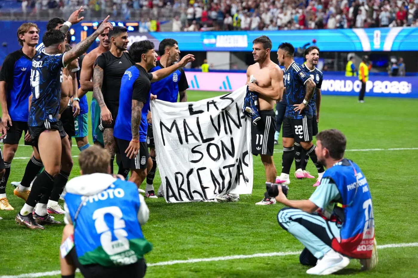 Londres ne laissera pas la banderole argentine sur les Malouines sans réponse