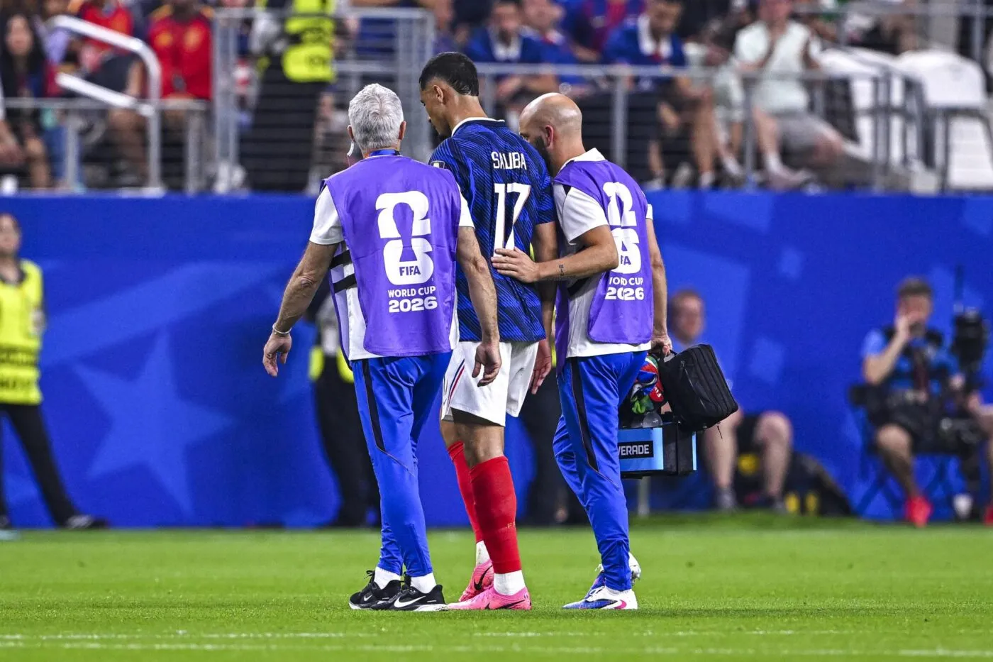 William Saliba a joué le Mondial avec une fracture au dos