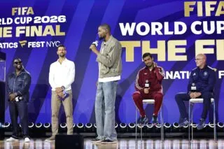 Kevin Durant, Novak Djokovic, Travis Scott..., des stars à profusion pendant la conférence de presse avant la finale de Coupe du monde