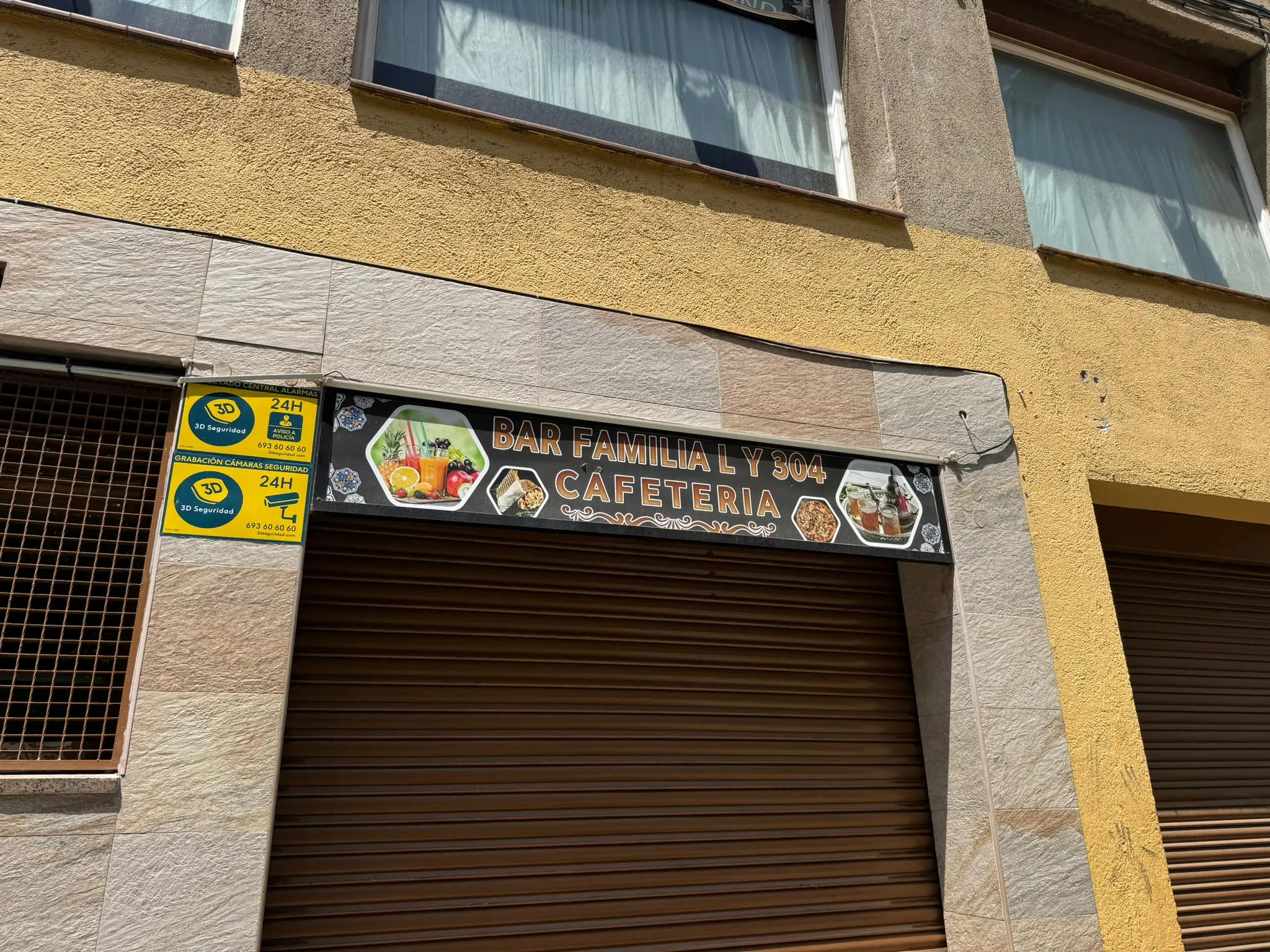 Le bar à Rocafonda tenu par l’oncle de Lamine Yamal.