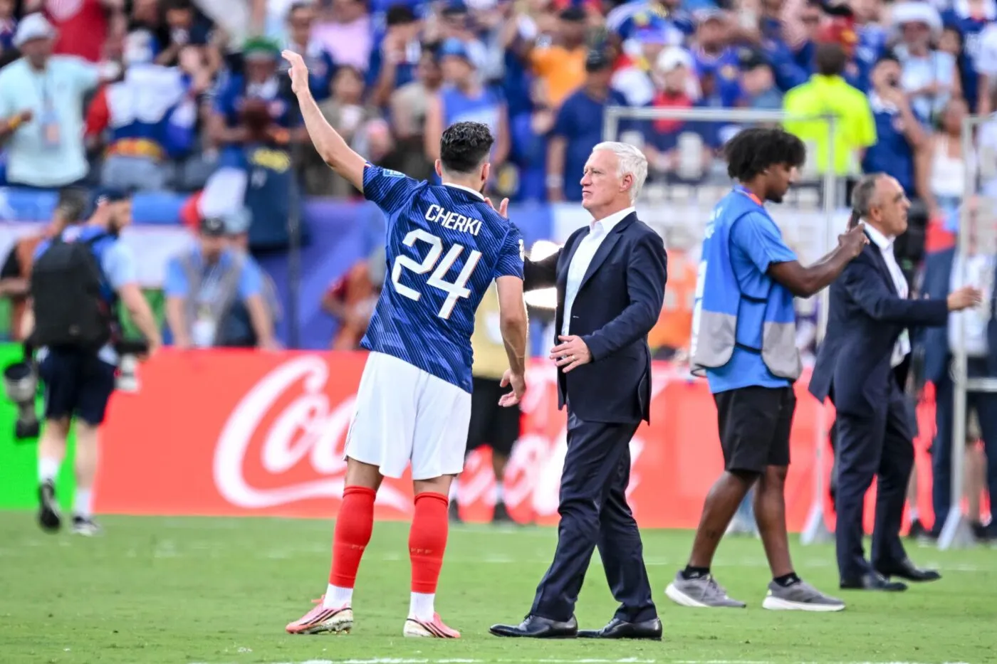 Didier Deschamps réagit à son « clash » avec Rayan Cherki