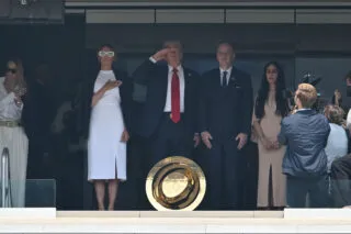 Le dispositif presque flippant autour de Donald Trump à la finale du Mondial