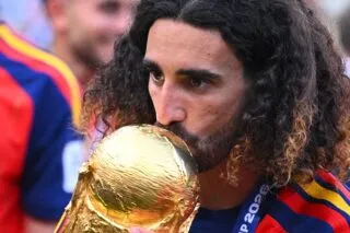 Cucurella va tenir sa parole et se faire tatouer le visage de Luis de la Fuente, mais où ?
