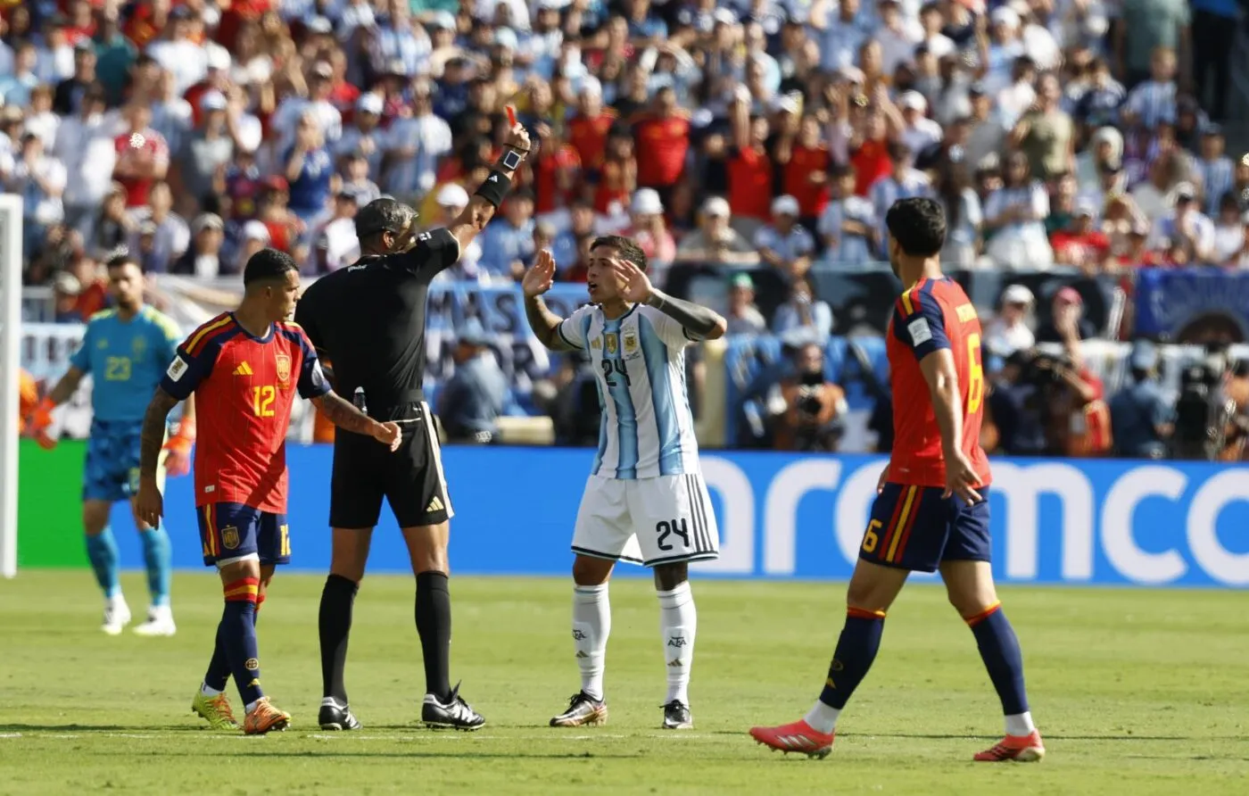 L’Argentine proche d’un record de fautes en Coupe du monde