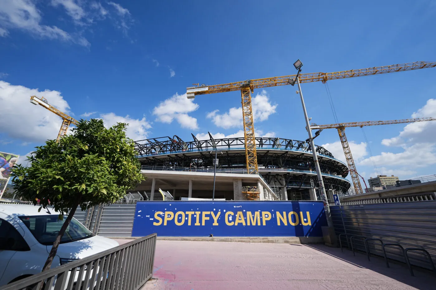 Un ouvrier est décédé sur le chantier du Camp Nou à Barcelone