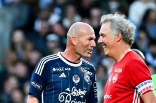Laurent Blanc couvre Zinédine Zidane d'éloges