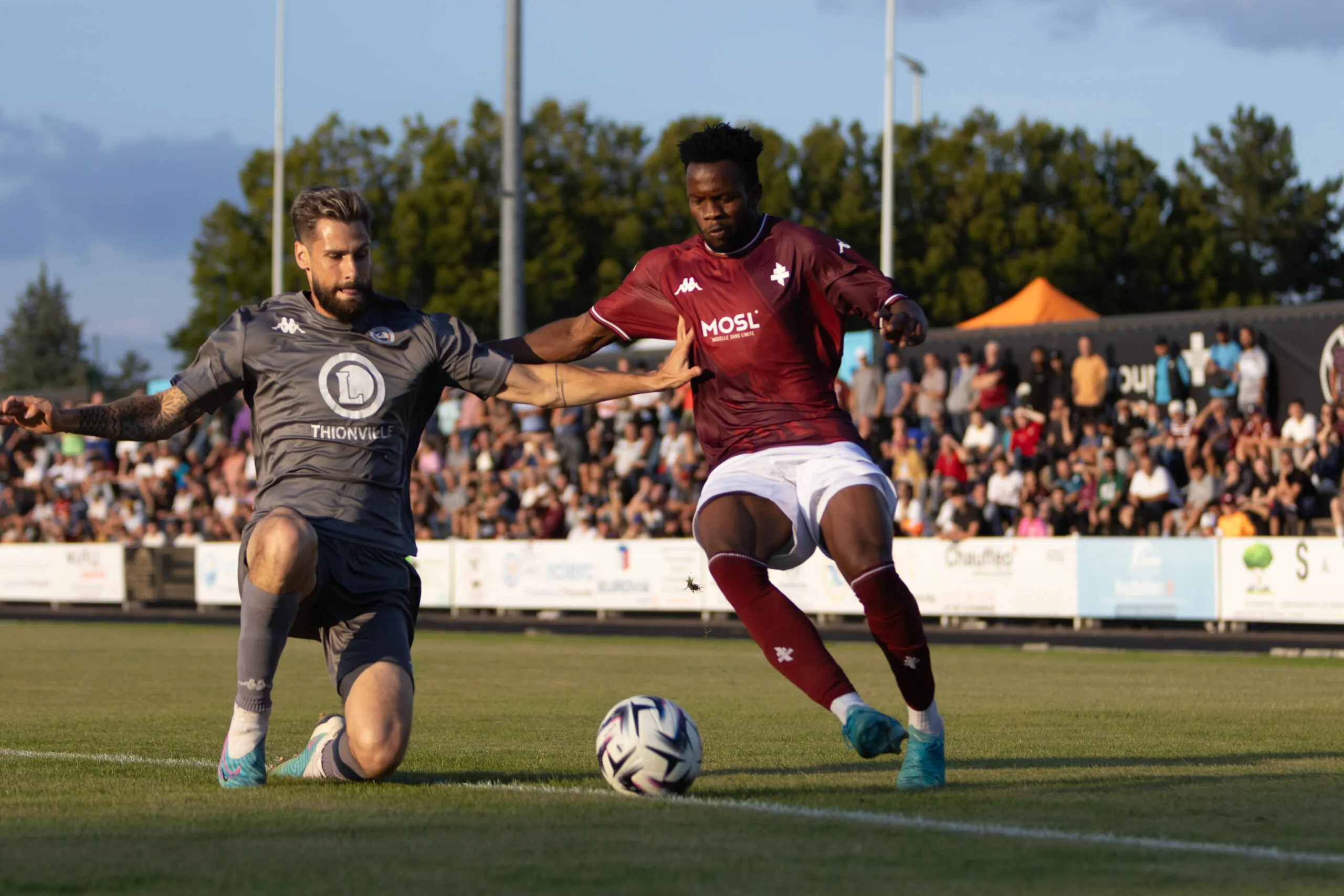 Souvenir d’un match amical contre le FC Metz en 2025. (Crédits : Leo Gibeau/Iconsport)