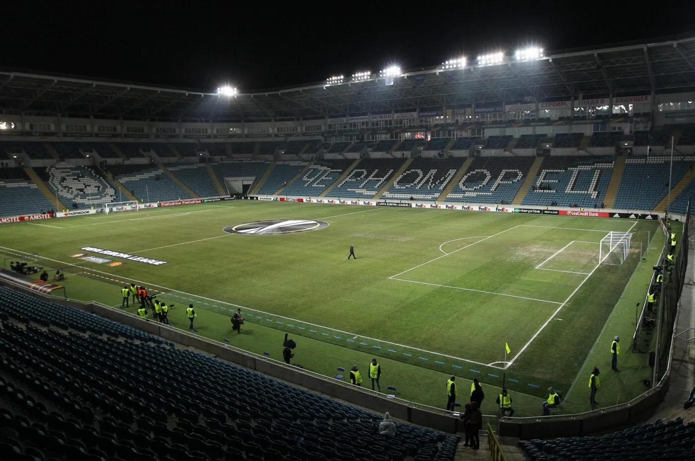 Une frappe russe détruit le stade d’un grand club ukrainien