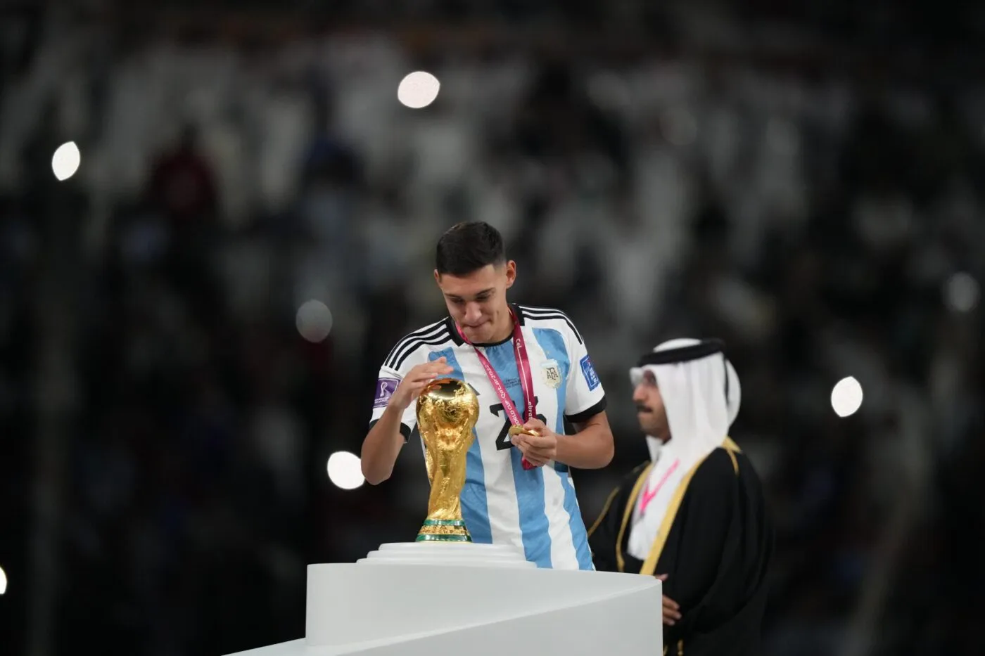 Un champion du monde à l'AS Roma