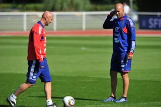 Zidane dévoile le staff des Bleus avec Barthez