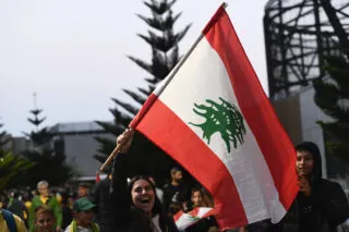 Un retourné exceptionnel inscrit sur une plage de Beyrouth