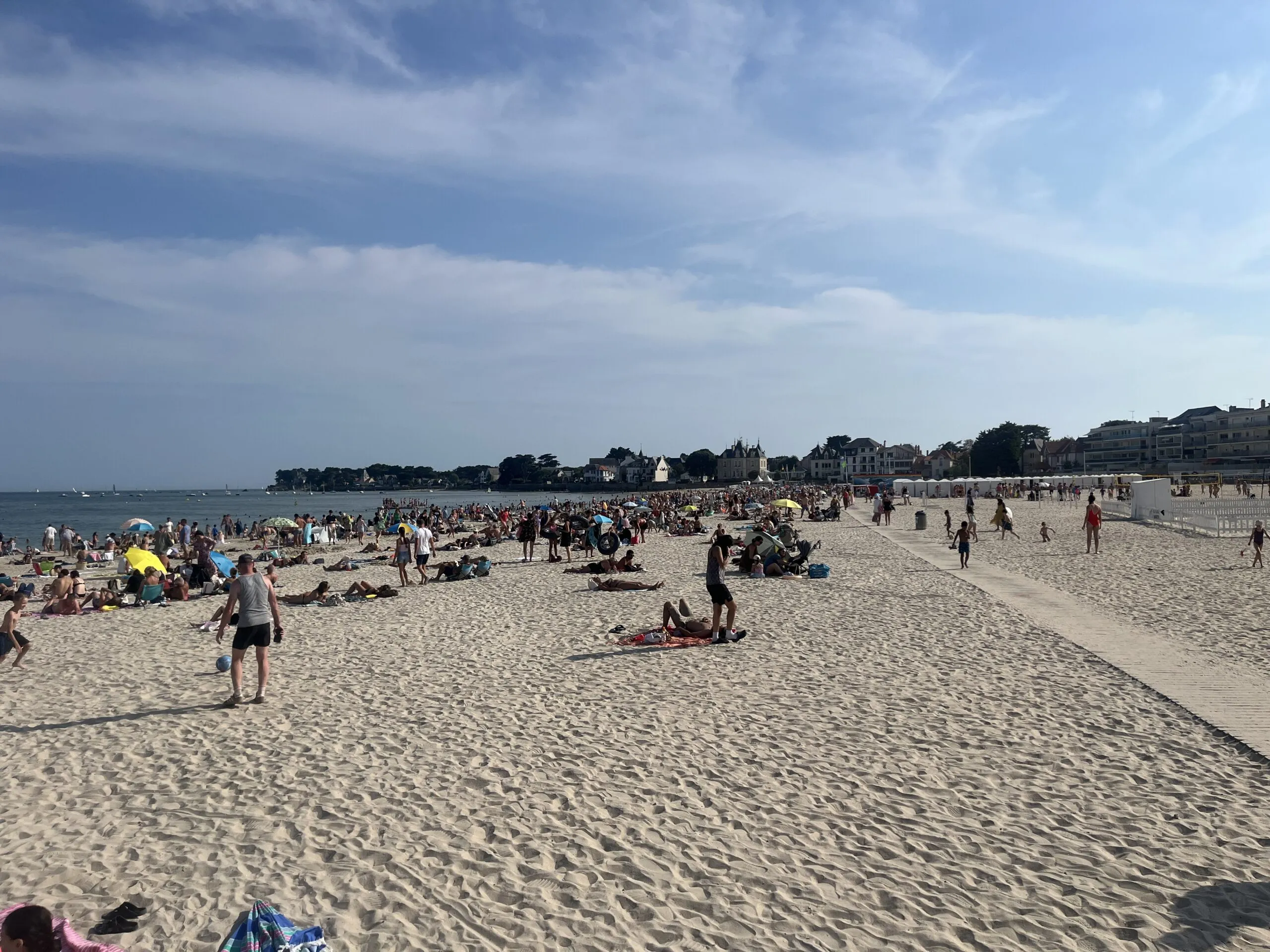 La plage du Nau au Pouliguen