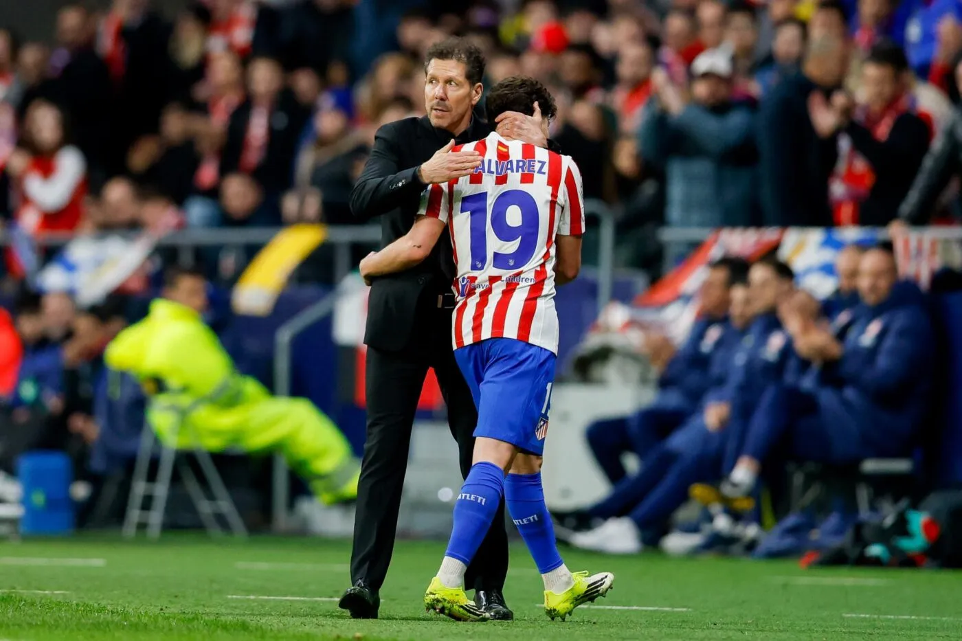 Malgré les insultes envers Álvarez, Simeone ne compte pas se fâcher avec ses supporters