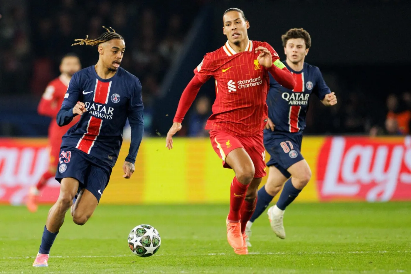 Barcola est un joueur de Liverpool