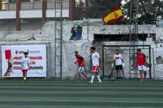 Une photo de foot à Gaza retirée d'une exposition devra être réinstallée
