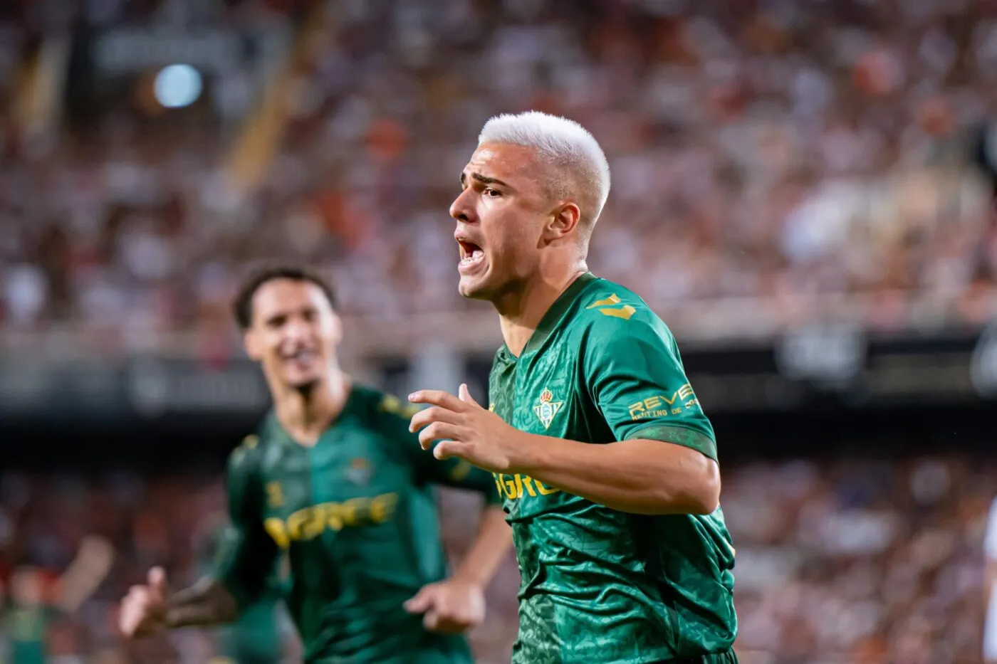 Pablo Garcia en larmes au moment de quitter le Real Betis