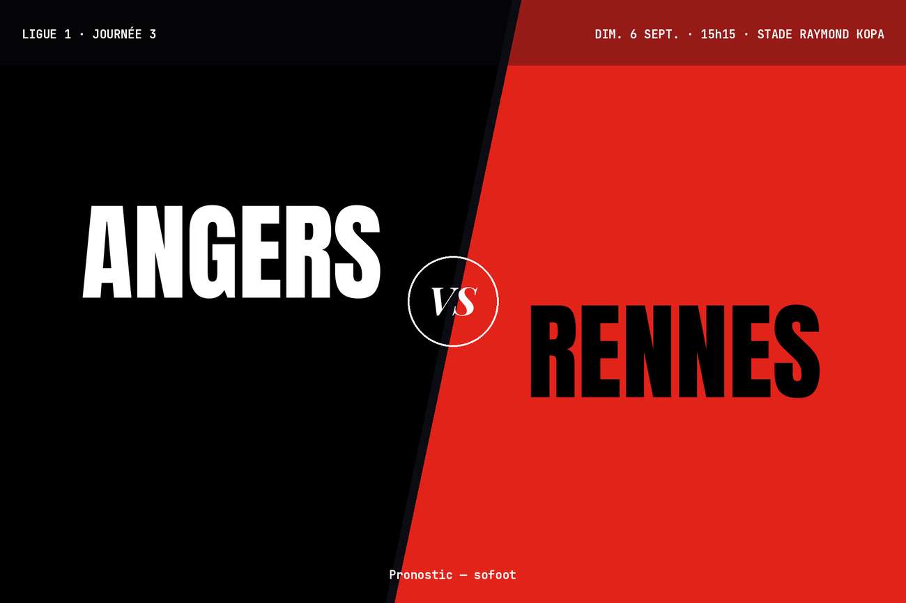 Pronostic Angers Rennes : analyse, cotes et prono match de championnat