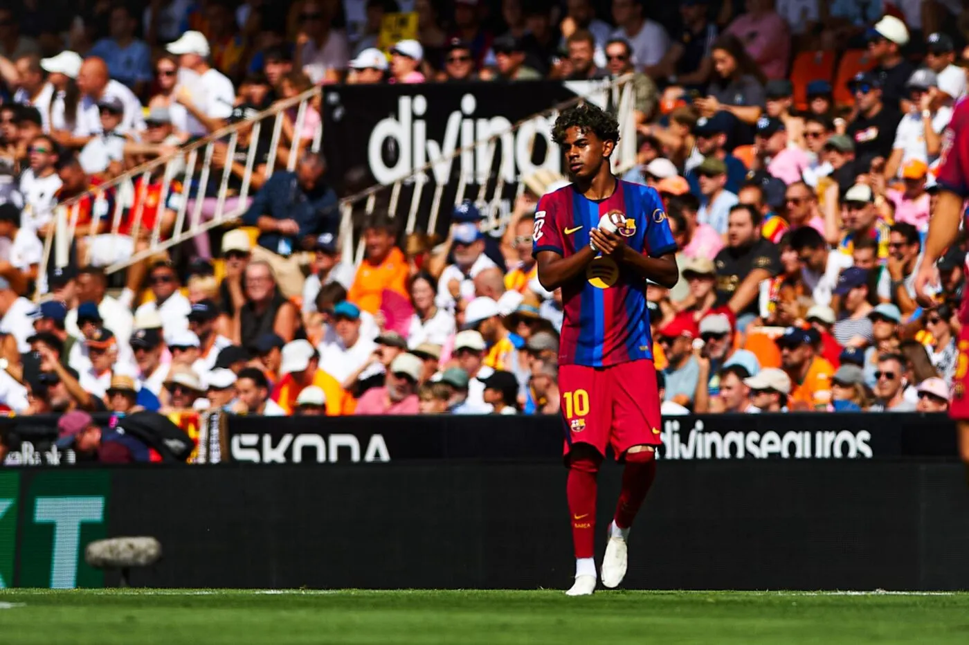 Lamine Yamal et le Barça en promenade à Valence