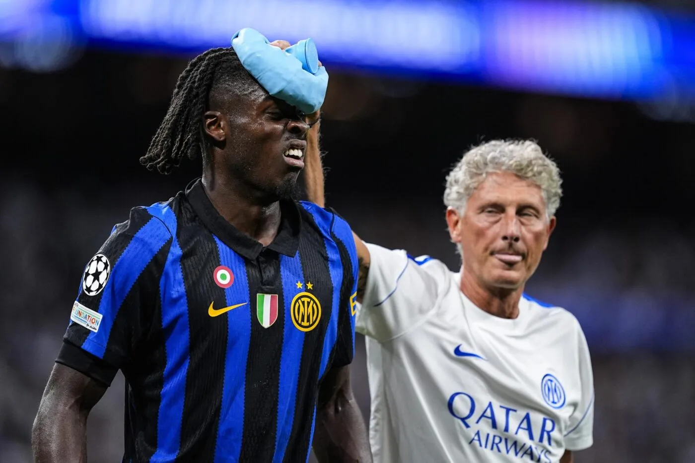 Le geste défensif fou de Yann Bisseck contre le Real Madrid