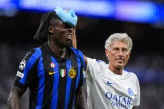 Le geste défensif fou de Yann Bisseck contre le Real Madrid