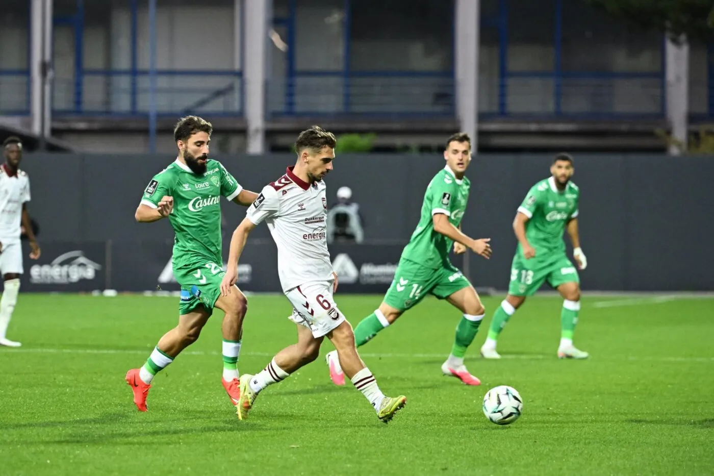 Dunkerque inflige à Saint-Étienne sa première défaite de la saison