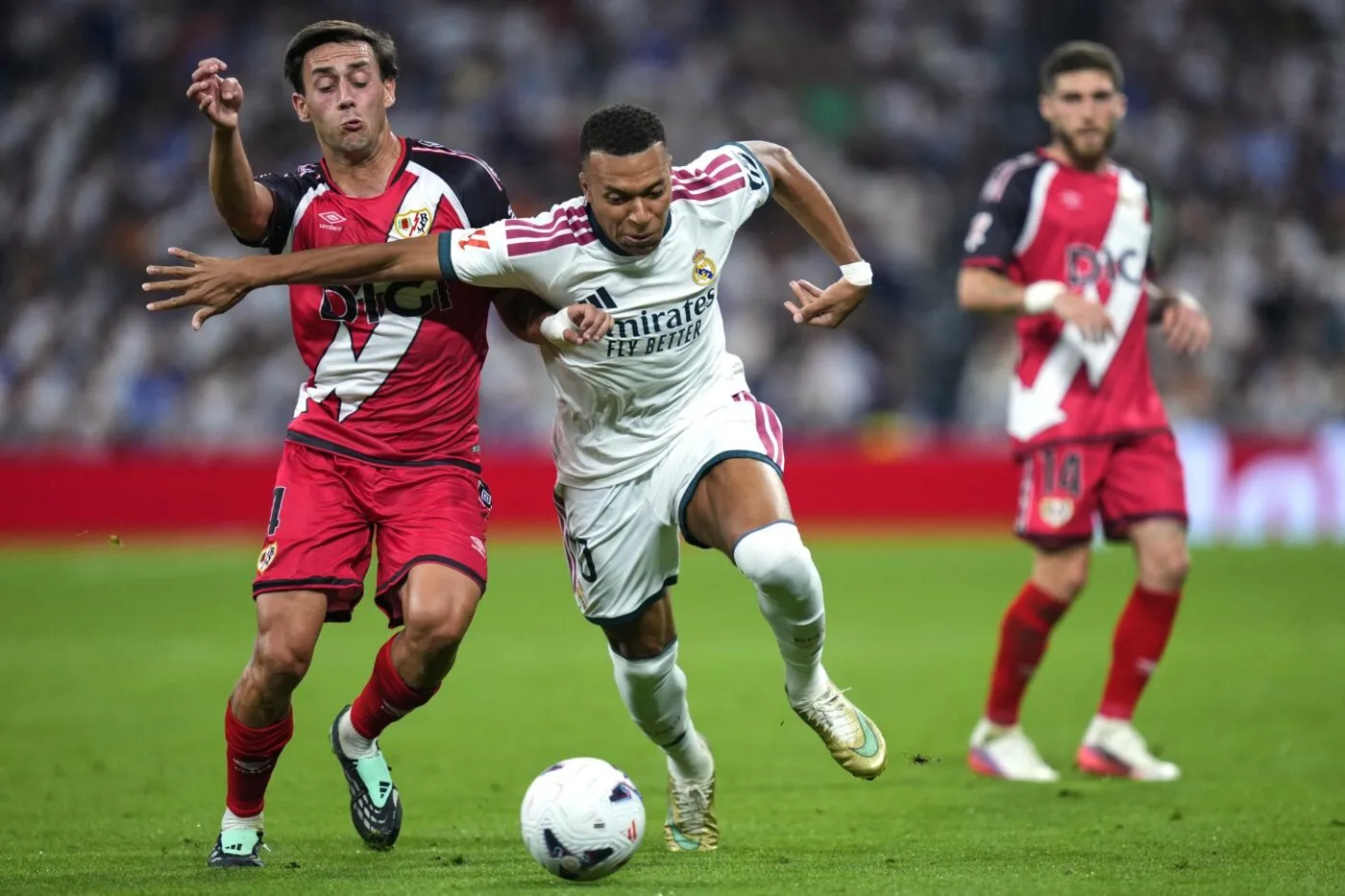 Le Real Madrid et Mbappé croquent le Rayo