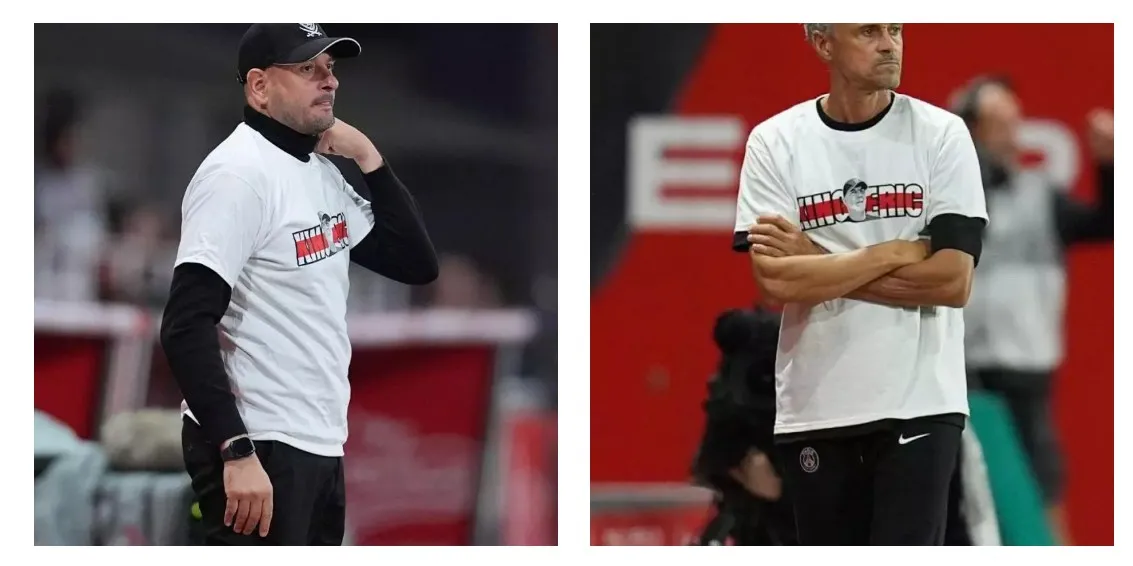 Maillot, t-shirts, casquettes : l&rsquo;hommage magnifique à Eric Roy pendant Brest-PSG
